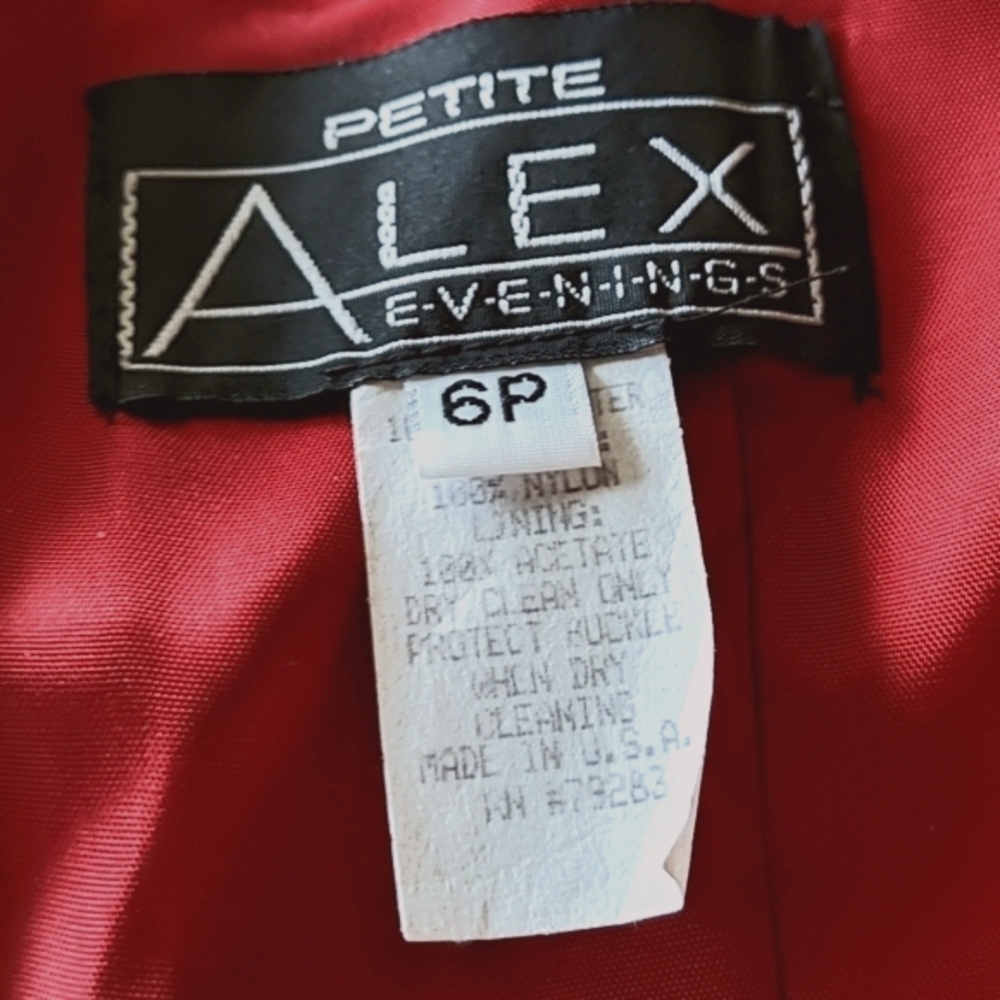 🎉HP🎉👗 Alex Evenings Cocktail Dress - Picture 5 of 9